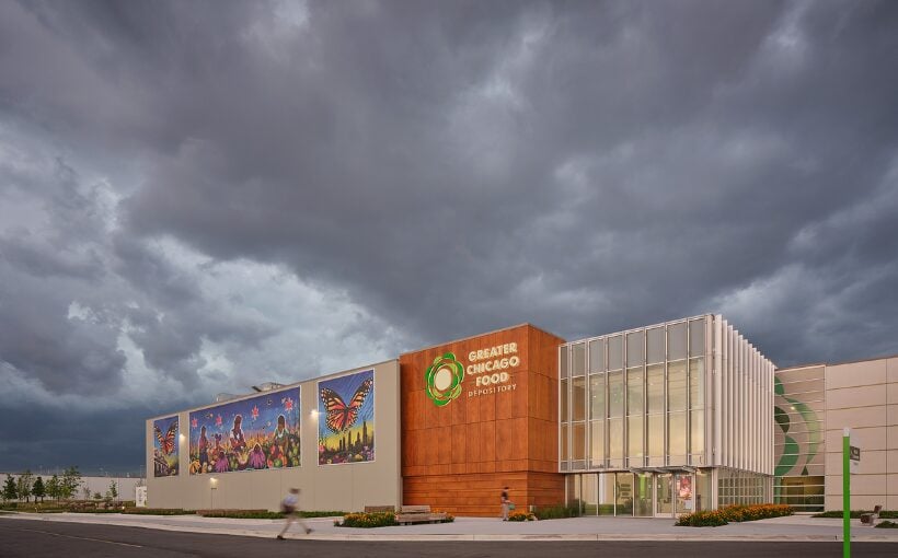 "Chicago Food Depository Expansion Completed by Skender"