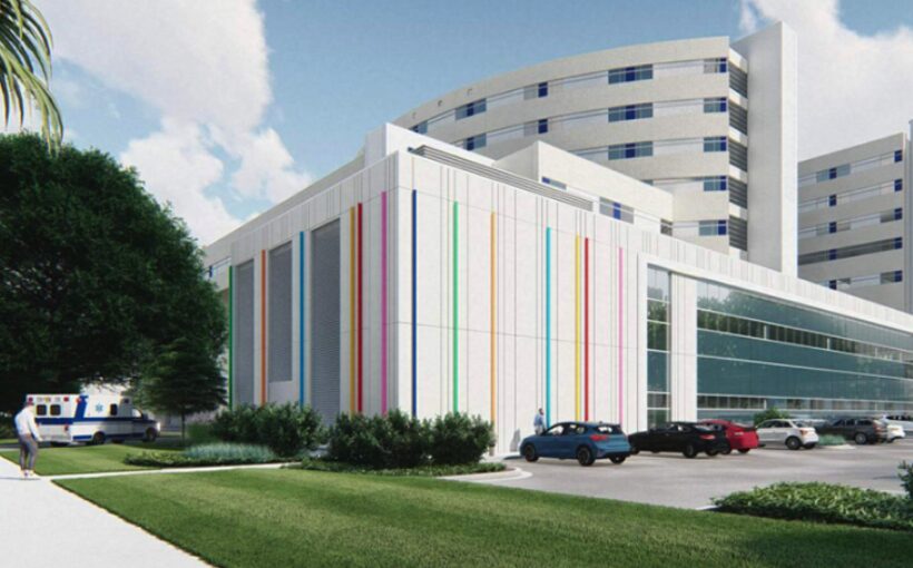 "St. Pete Children's Hospital at John's Hopkins Building with 259 Beds"