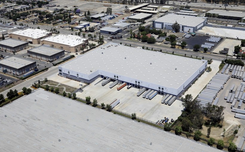 Building "Fully Leased Fontana Industrial Building Acquired by TA Realty"