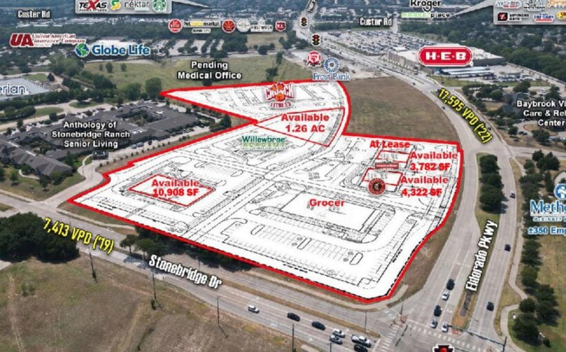 "Development of McKinney Shopping Center Progressing"