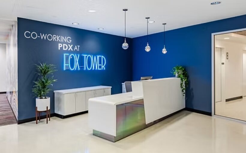 "Downtown Portland's Office Tower Welcomes PDX's New Coworking Space"