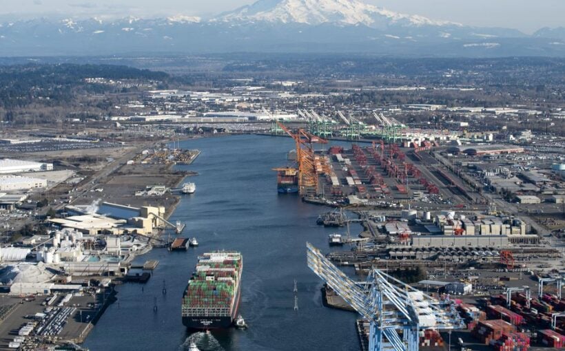 "Signs of Rebound Seen in Seattle and Tacoma Ports Report"