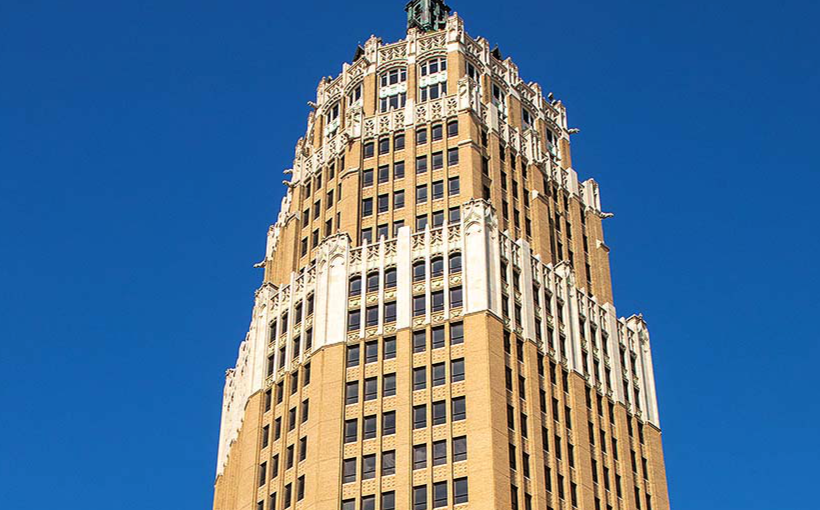 Renovation of Tower Life Building Underway