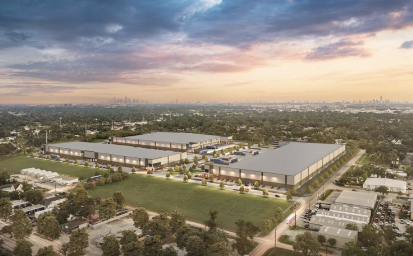 Construction Progressing on 542,000-Square-Foot Houston Warehouse Project