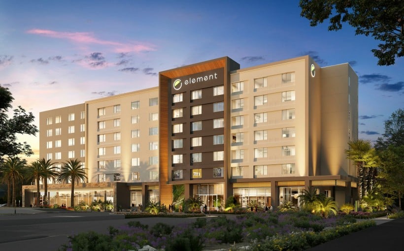 San Diego’s First Element Hotel Reaches Construction Milestone