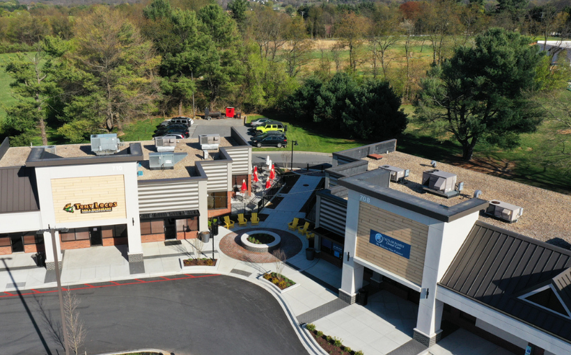 St. John Properties Finishes Renovations at Maryland Retail Plaza
