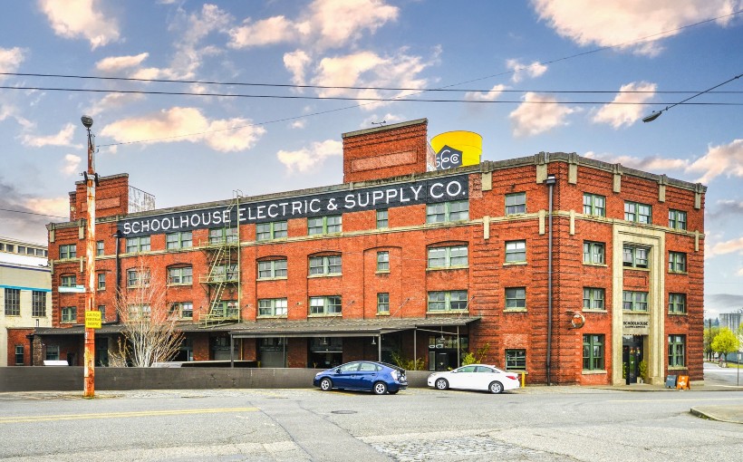 Schoolhouse Factory Building in Portland Available for Lease or Sale