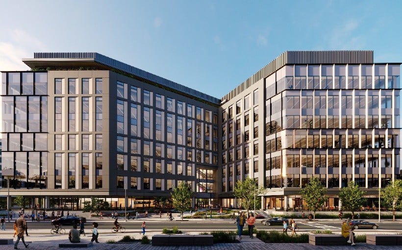 Related Beal Reaches Construction Milestone on Second Building at Leiden Campus