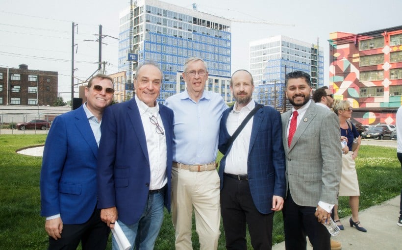 First Residential Tower of Jersey City Mixed-Use Development Reaches Full Height