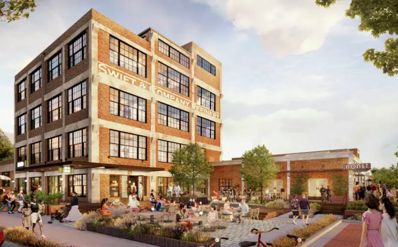 Leasing Begins at Renovated Historic Swift Building