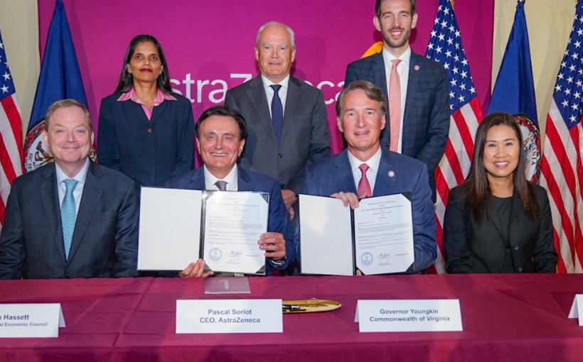 AstraZeneca to Build Large-Scale Manufacturing Facility in Virginia