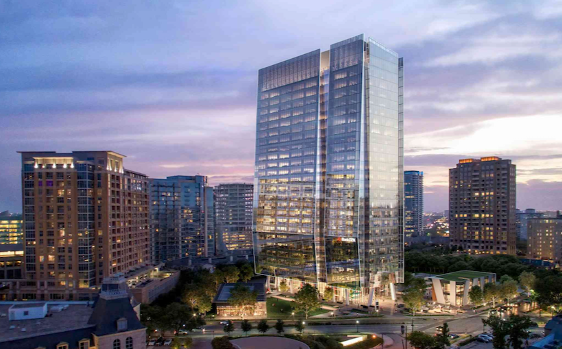 Granite and Highwoods Unveil 26-Story Uptown Tower