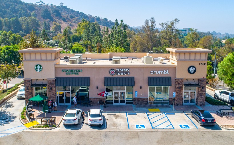 Retail Property with Starbucks Tenant Sold to Los Angeles Buyer