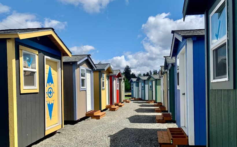 New 60-Unit Tiny Home Community Launches in Tacoma