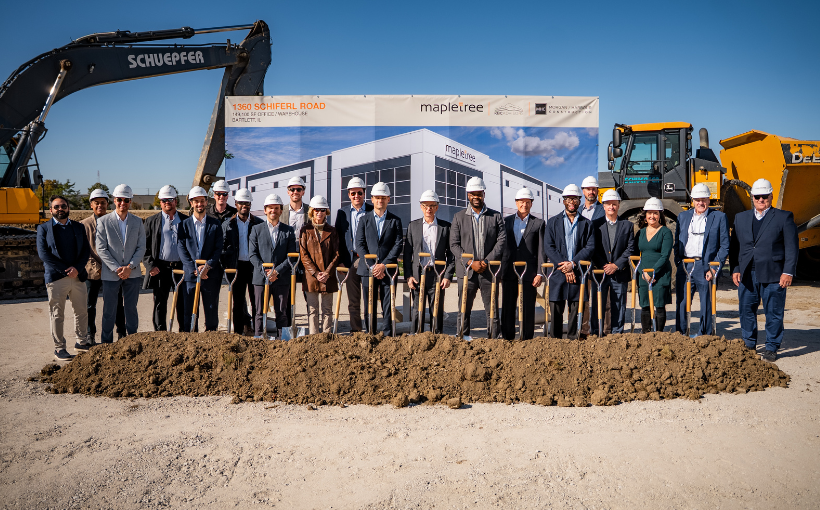 Mapletree Begins Construction on Two Industrial Facilities in the Chicagoland Area