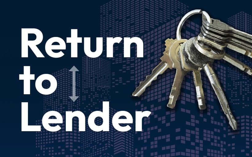 Return to Lender for the Week of September 25, 2025