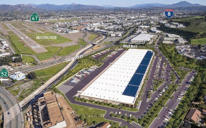 Gantry Secures $103 Million Bridge Loan from BlackRock for El Cajon Industrial Project