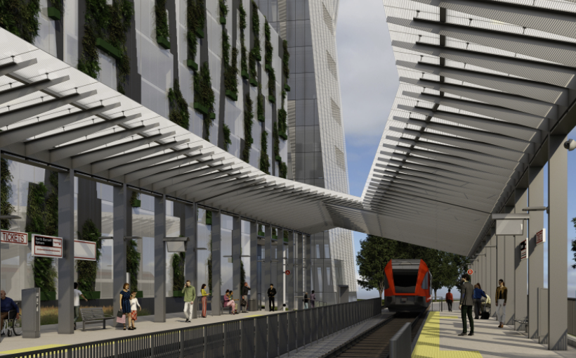 Brandywine Realty Begins Construction on Transit Station Near Uptown ATX