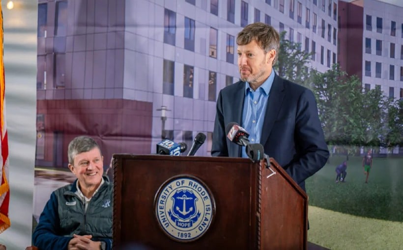 URI and Gilbane Begin Construction on New Campus Housing Expansion