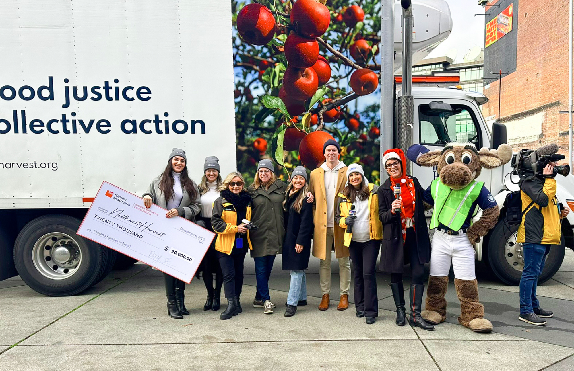 Kidder Mathews Surpasses $88,000 in Annual Holiday Fundraising Campaign