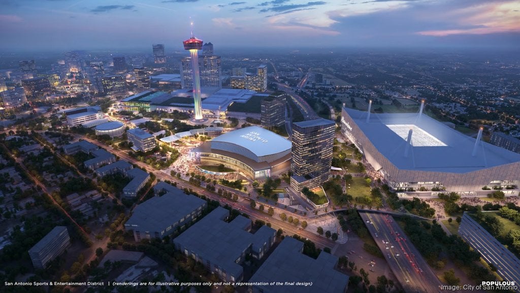 San Antonio Proposes Purchase of Downtown Land to Develop Mixed-Use Entertainment District Near Spurs Arena