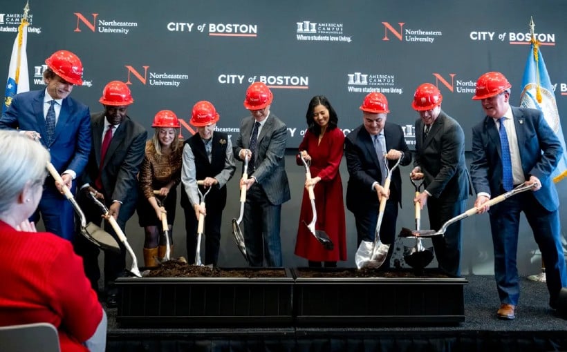 Northeastern University Begins Construction on 1,215-Bed Dormitory Tower