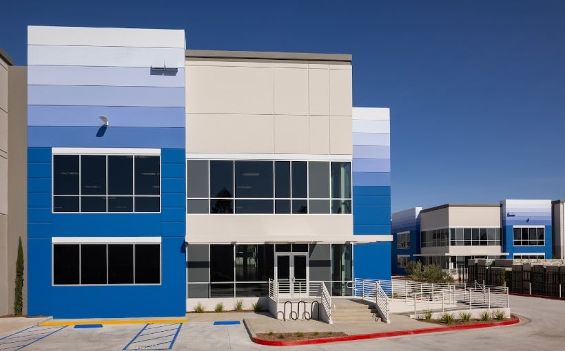 PREMIER Design + Build Finishes Two-Building Industrial Project for IDI