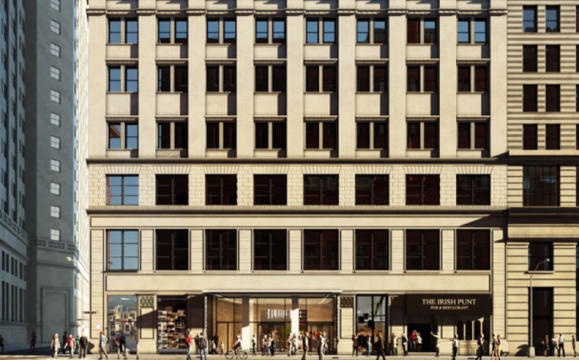 Former NYSE Building Secures Construction Loan for Residential Redevelopment