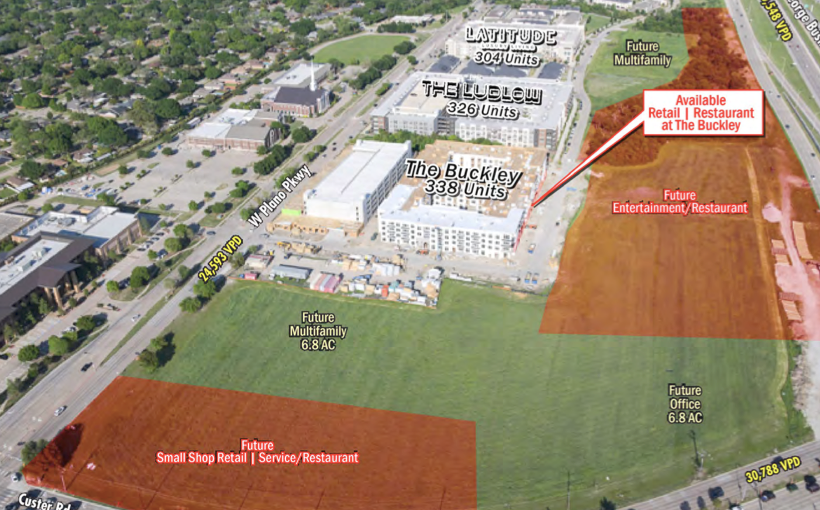 Rosewood Greenlit for 2,000 Plano Apartment Units