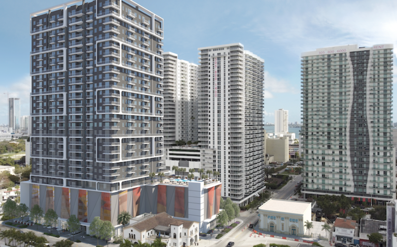 $190M Apartment Tower Going Up in Miami Arts District