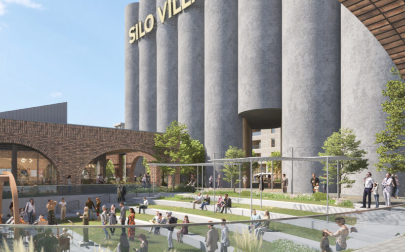 Houston Grains Silos Giving Way to Apartments, Retail