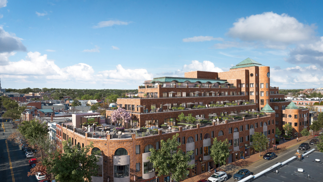 Old Town Alexandria Office Building Converted Into Luxury Apartments