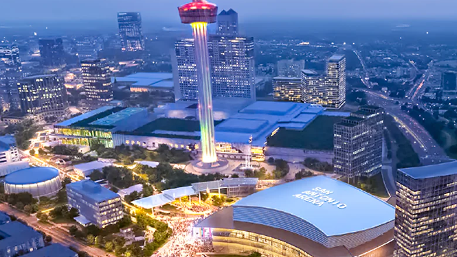 SA Spurs Advancing Downtown Arena, Entertainment District Plans