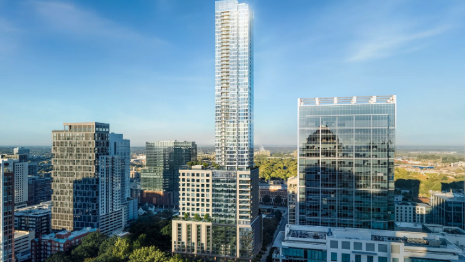 Rockefeller Group Reveals 1072 West Peachtree Office Renderings