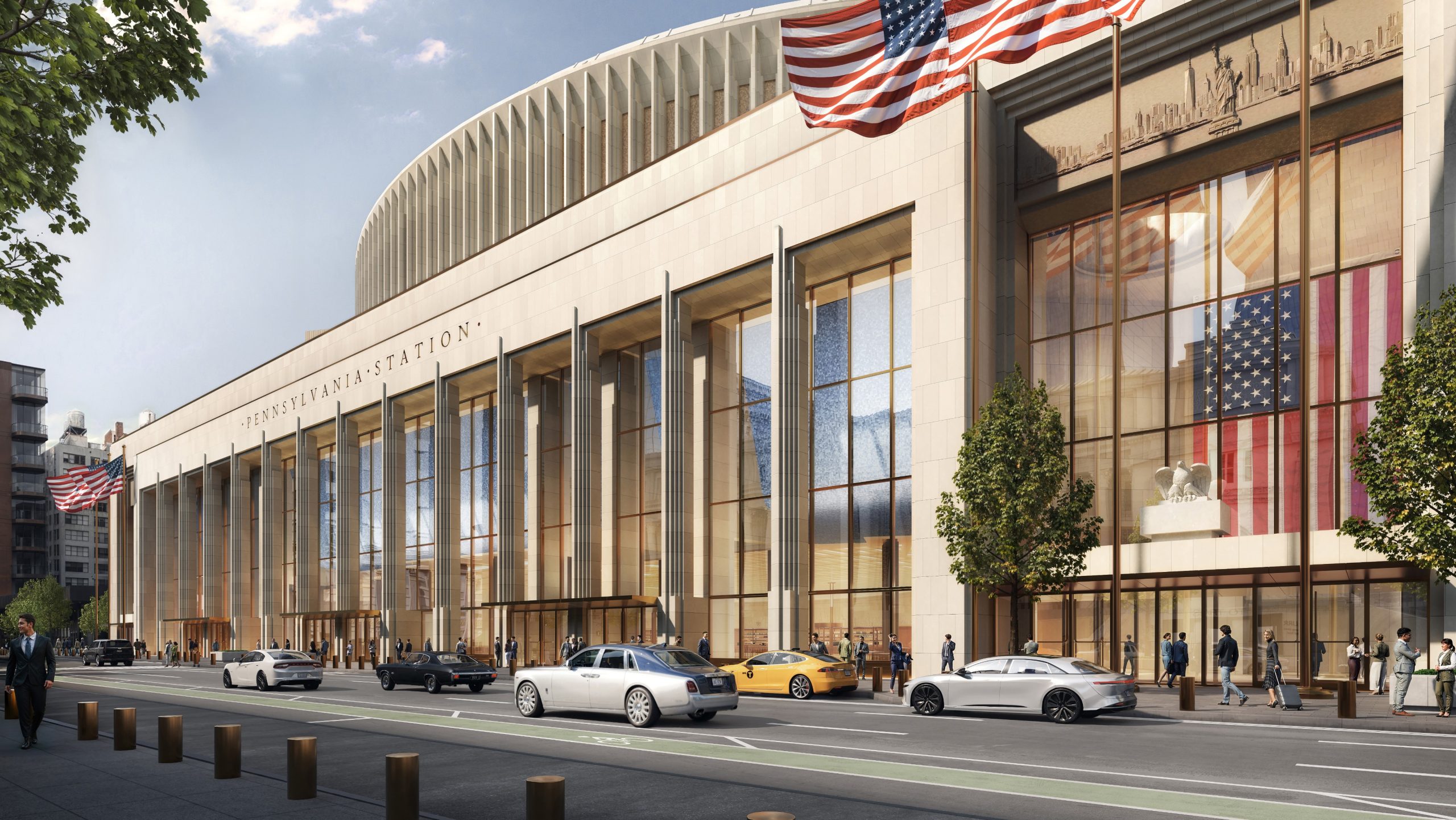 Amtrak, USDOT Unveil Renderings for NY Penn Station Redevelopment