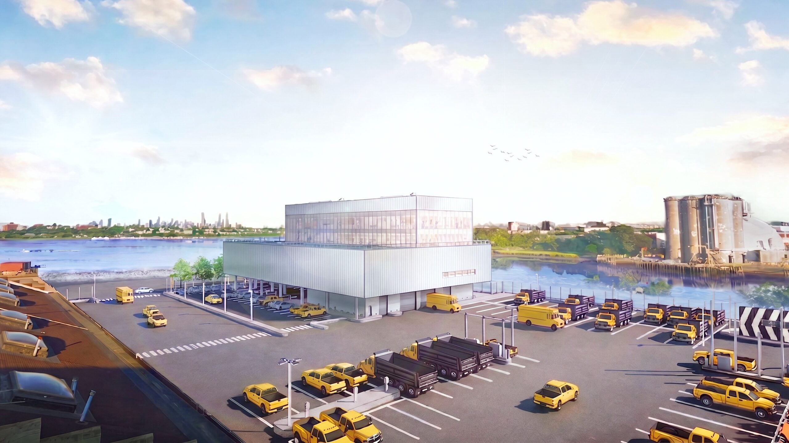 NYC DOT Modernizes Willets Point Offices and Yard with $121M Redevelopment