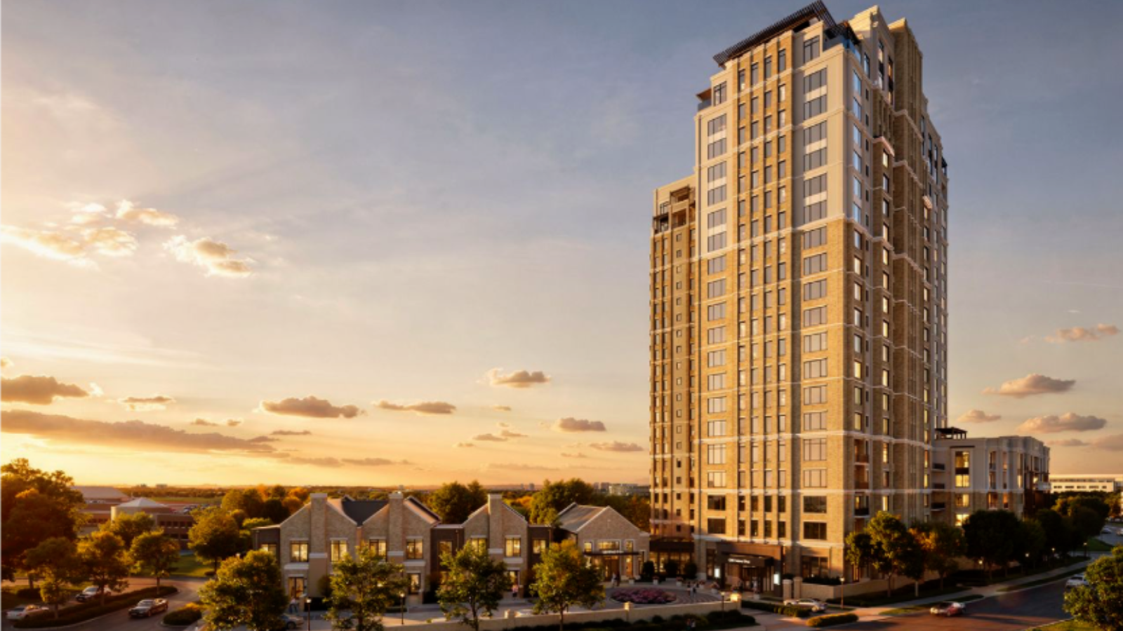 Streetlights Moving Ahead on 261 Luxury Apartments Near Legacy West
