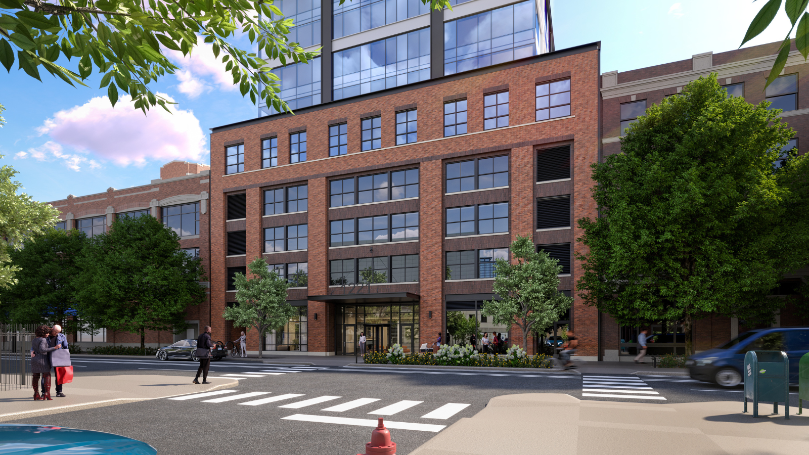 Construction Tops Out at 19-Story Fulton Market Mixed-Use Development