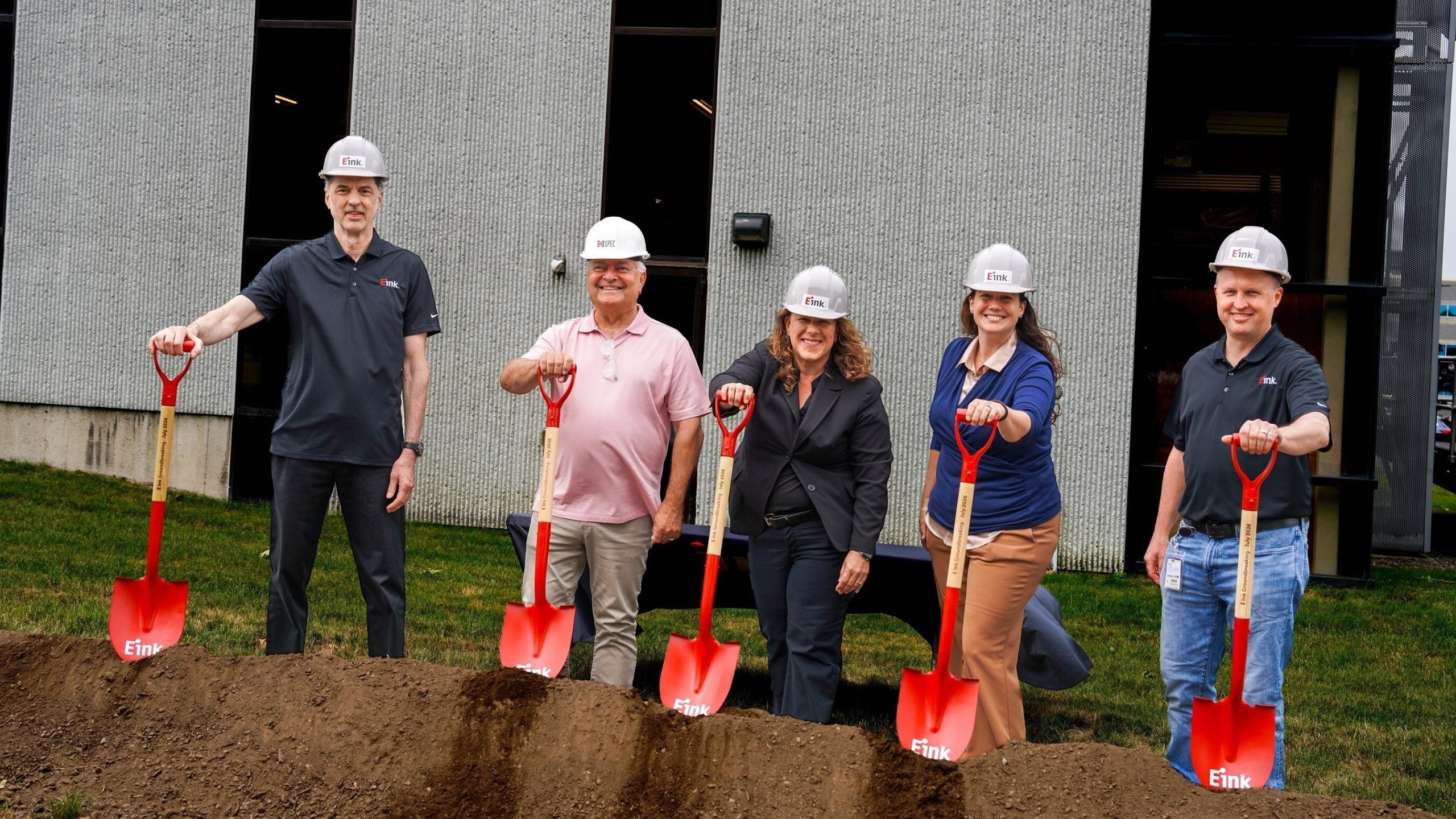 E Ink Breaks Ground on Expansion of Billerica Innovation Center