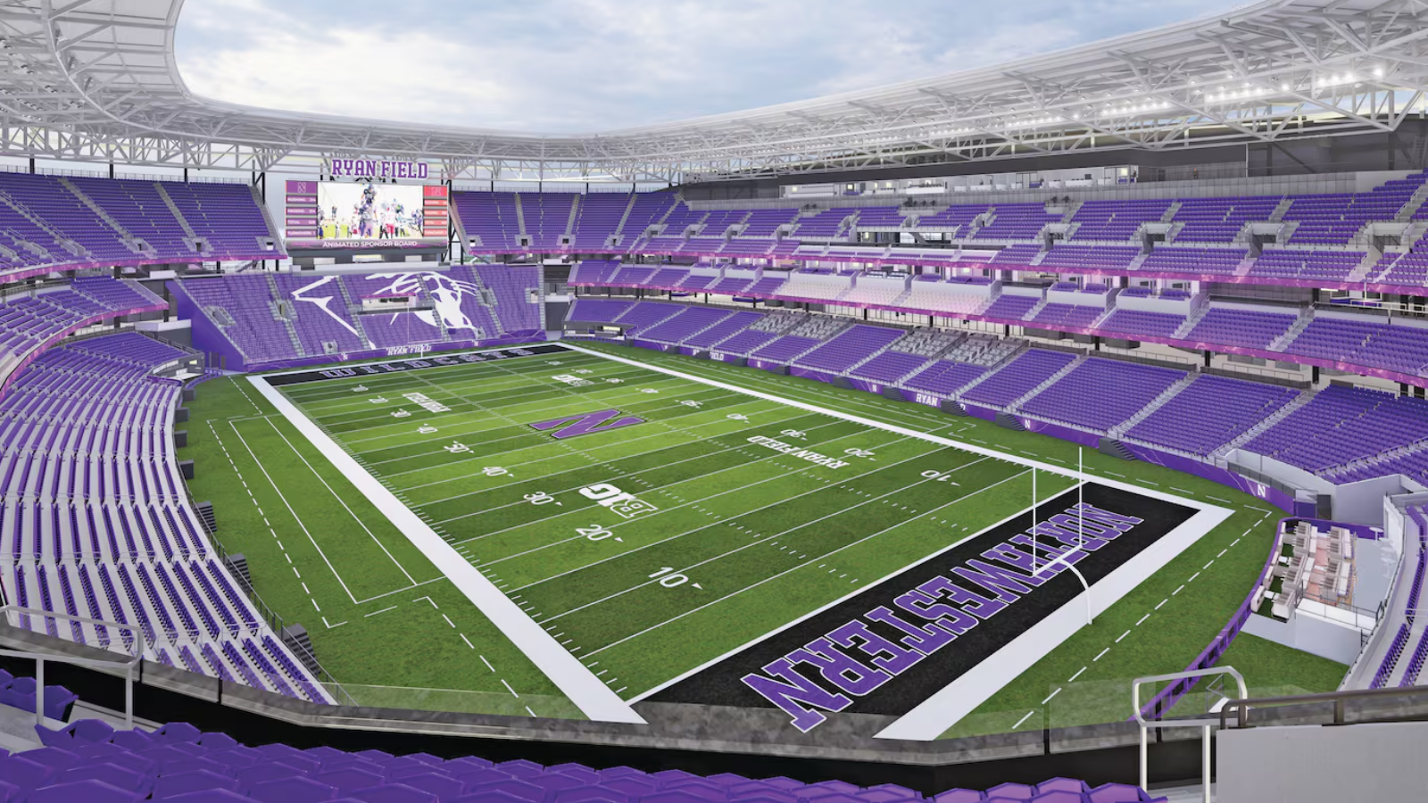 Home 41 Northwestern’s New Ryan Field Nears Completion