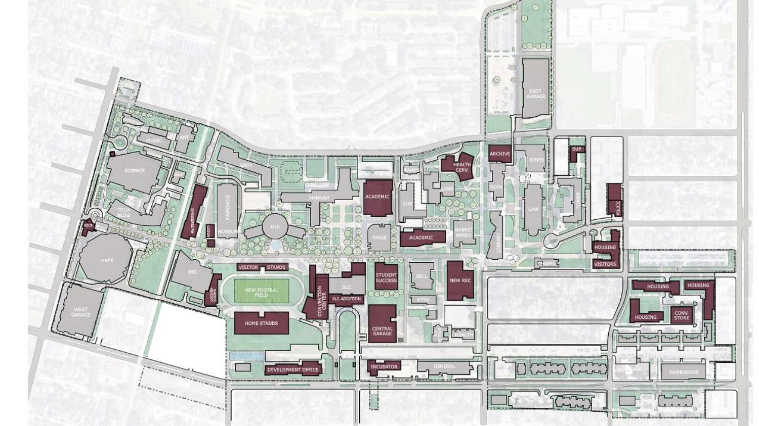 Texas Southern Debuts $1.7B Campus Master Plan