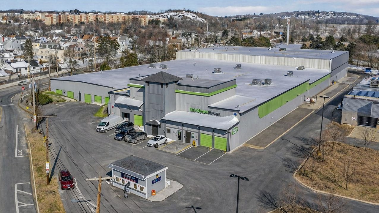 Calare JV Trades Repositioned Self-Storage and Warehouse in Malden
