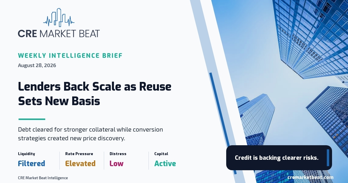 Lenders Back Scale as Reuse Sets New Basis