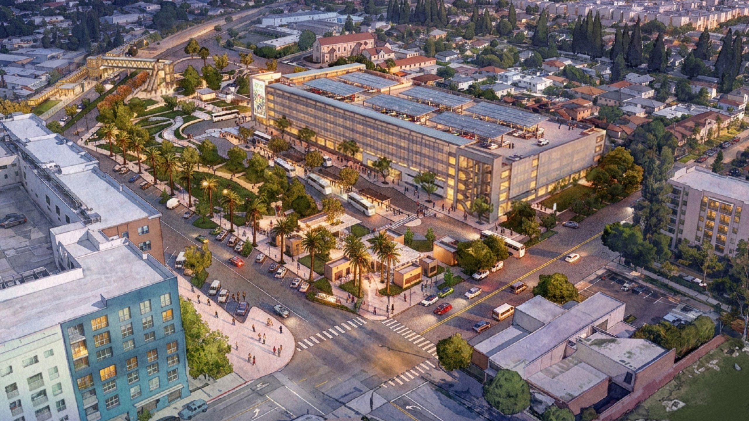 Inglewood Breaks Ground on First Phase of Transit Connector Project