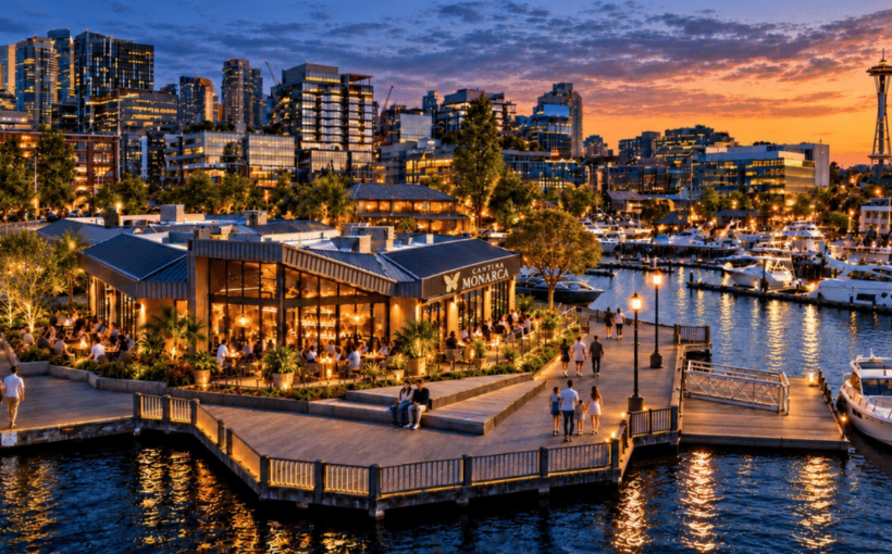 Mexican Restaurant Cantina Monarca to Open Flagship Location at Vulcan’s Lake Union Piers