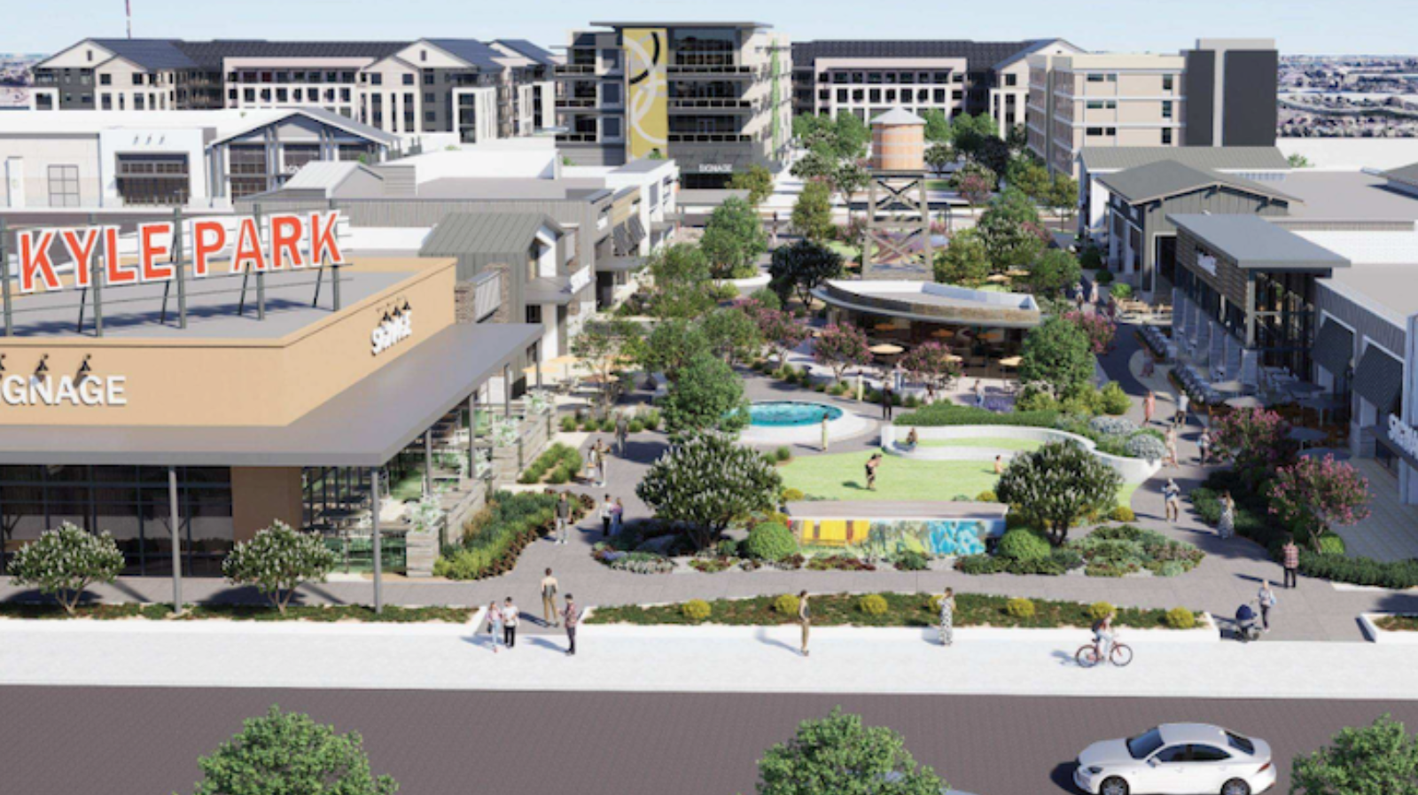 Transwestern, Newquest Advancing Kyle Mixed-Use Project