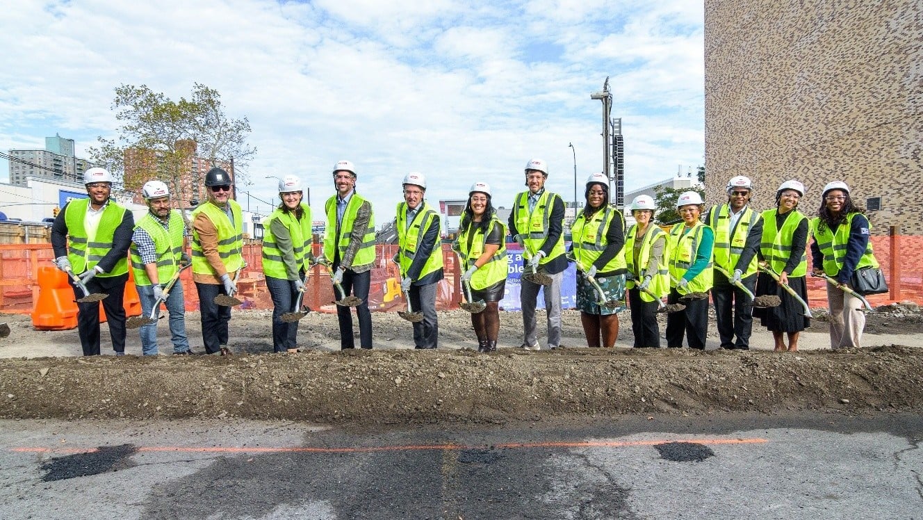 Gilbane, Strada Development Break Ground on Affordable Tower in Castle Hill/Soundview